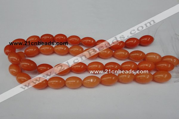 CCN121 15.5 inches 13*18mm rice candy jade beads wholesale