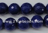 CCN1216 15.5 inches 14mm faceted round candy jade beads wholesale