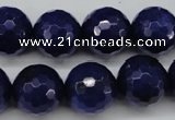 CCN1217 15.5 inches 16mm faceted round candy jade beads wholesale