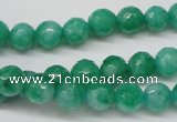 CCN1223 15.5 inches 8mm faceted round candy jade beads wholesale