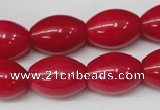 CCN123 15.5 inches 13*18mm rice candy jade beads wholesale