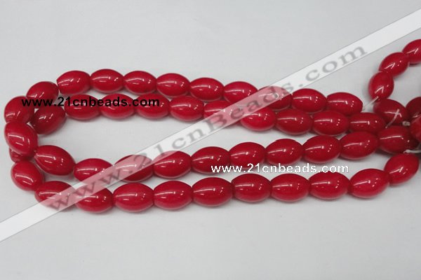 CCN123 15.5 inches 13*18mm rice candy jade beads wholesale