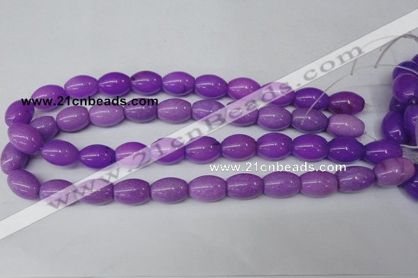 CCN126 15.5 inches 13*18mm rice candy jade beads wholesale