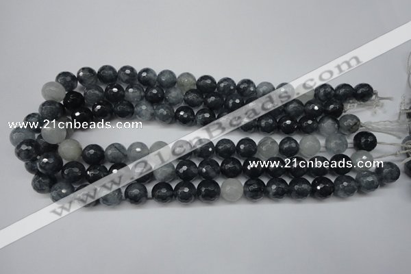 CCN1265 15.5 inches 12mm faceted round candy jade beads wholesale