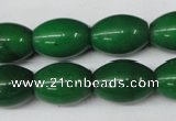 CCN129 15.5 inches 13*18mm rice candy jade beads wholesale