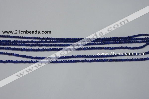 CCN1314 15.5 inches 3mm faceted round candy jade beads wholesale