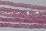 CCN1316 15.5 inches 3mm faceted round candy jade beads wholesale