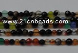 CCN1317 15.5 inches 3mm faceted round candy jade beads wholesale