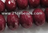 CCN1358 15.5 inches 13*18mm faceted rondelle candy jade beads