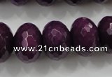 CCN1378 15.5 inches 13*18mm faceted rondelle candy jade beads