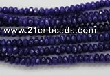 CCN1381 15.5 inches 2*4mm faceted rondelle candy jade beads