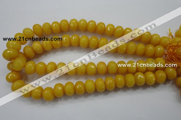 CCN1397 15.5 inches 12*16mm faceted rondelle candy jade beads