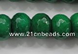 CCN1417 15.5 inches 12*16mm faceted rondelle candy jade beads