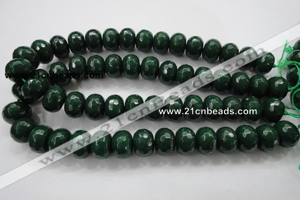 CCN1418 15.5 inches 13*18mm faceted rondelle candy jade beads