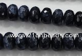 CCN1435 15.5 inches 8*12mm faceted rondelle candy jade beads