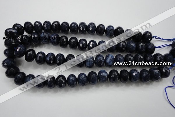 CCN1437 15.5 inches 12*16mm faceted rondelle candy jade beads