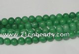 CCN15 15.5 inches 4mm round candy jade beads wholesale