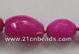 CCN1510 15.5 inches 10*14mm – 20*30mm faceted rice candy jade beads