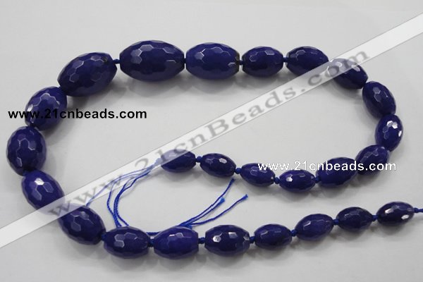 CCN1515 15.5 inches 10*14mm – 20*30mm faceted rice candy jade beads