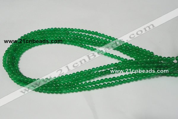 CCN16 15.5 inches 4mm round candy jade beads wholesale