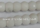 CCN160 15.5 inches 12*16mm faceted rondelle candy jade beads