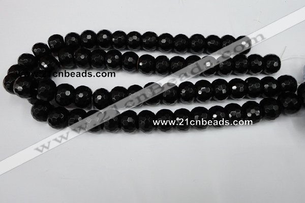 CCN170 15.5 inches 12*16mm faceted rondelle candy jade beads