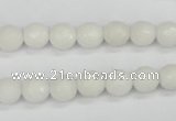 CCN1802 15 inches 8mm faceted round candy jade beads wholesale