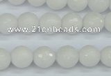 CCN1803 15 inches 10mm faceted round candy jade beads wholesale