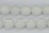 CCN1804 15 inches 12mm faceted round candy jade beads wholesale