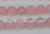 CCN1853 15 inches 10mm faceted round candy jade beads wholesale