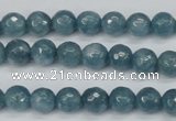 CCN1912 15 inches 8mm faceted round candy jade beads wholesale