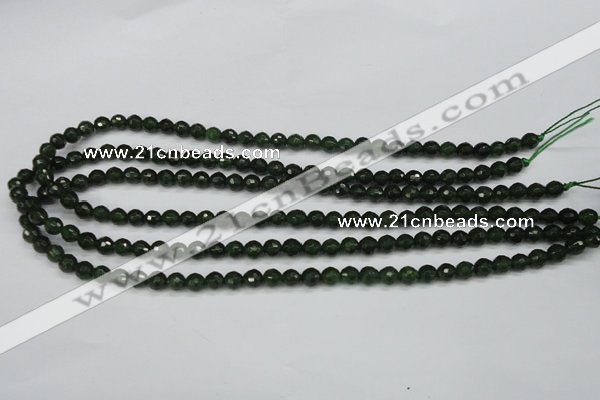 CCN1921 15 inches 6mm faceted round candy jade beads wholesale