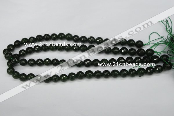 CCN1923 15 inches 10mm faceted round candy jade beads wholesale