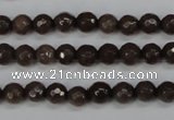 CCN1931 15 inches 6mm faceted round candy jade beads wholesale