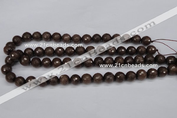 CCN1933 15 inches 10mm faceted round candy jade beads wholesale