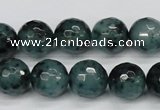 CCN1944 15 inches 12mm faceted round candy jade beads wholesale