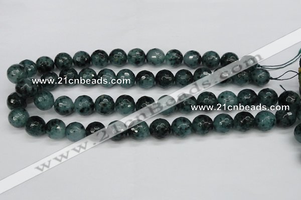 CCN1944 15 inches 12mm faceted round candy jade beads wholesale