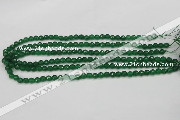 CCN1970 15 inches 4mm faceted round candy jade beads wholesale