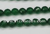 CCN1973 15 inches 10mm faceted round candy jade beads wholesale