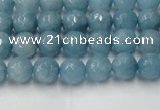 CCN2015 15 inches 4mm faceted round candy jade beads wholesale