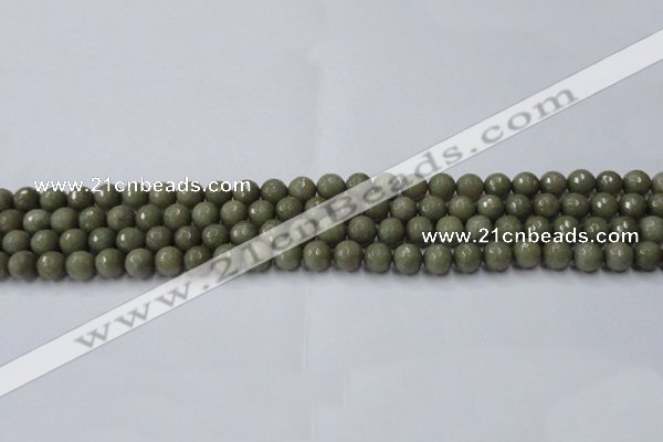 CCN2022 15 inches 4mm faceted round candy jade beads wholesale