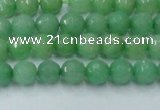 CCN2029 15 inches 4mm faceted round candy jade beads wholesale