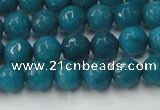 CCN2044 15 inches 6mm faceted round candy jade beads wholesale