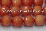 CCN2054 15 inches 12mm faceted round candy jade beads wholesale