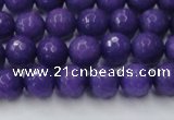 CCN2059 15 inches 8mm faceted round candy jade beads wholesale