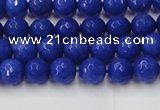 CCN2064 15 inches 4mm faceted round candy jade beads wholesale