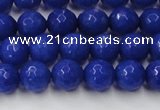 CCN2066 15 inches 8mm faceted round candy jade beads wholesale