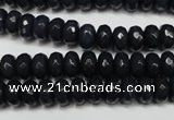 CCN2113 15.5 inches 5*8mm faceted rondelle candy jade beads