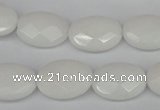 CCN2200 15.5 inches 13*18mm faceted oval candy jade beads