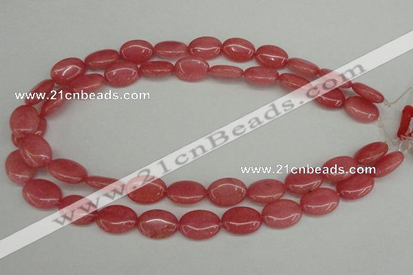 CCN2222 15.5 inches 13*18mm oval candy jade beads wholesale